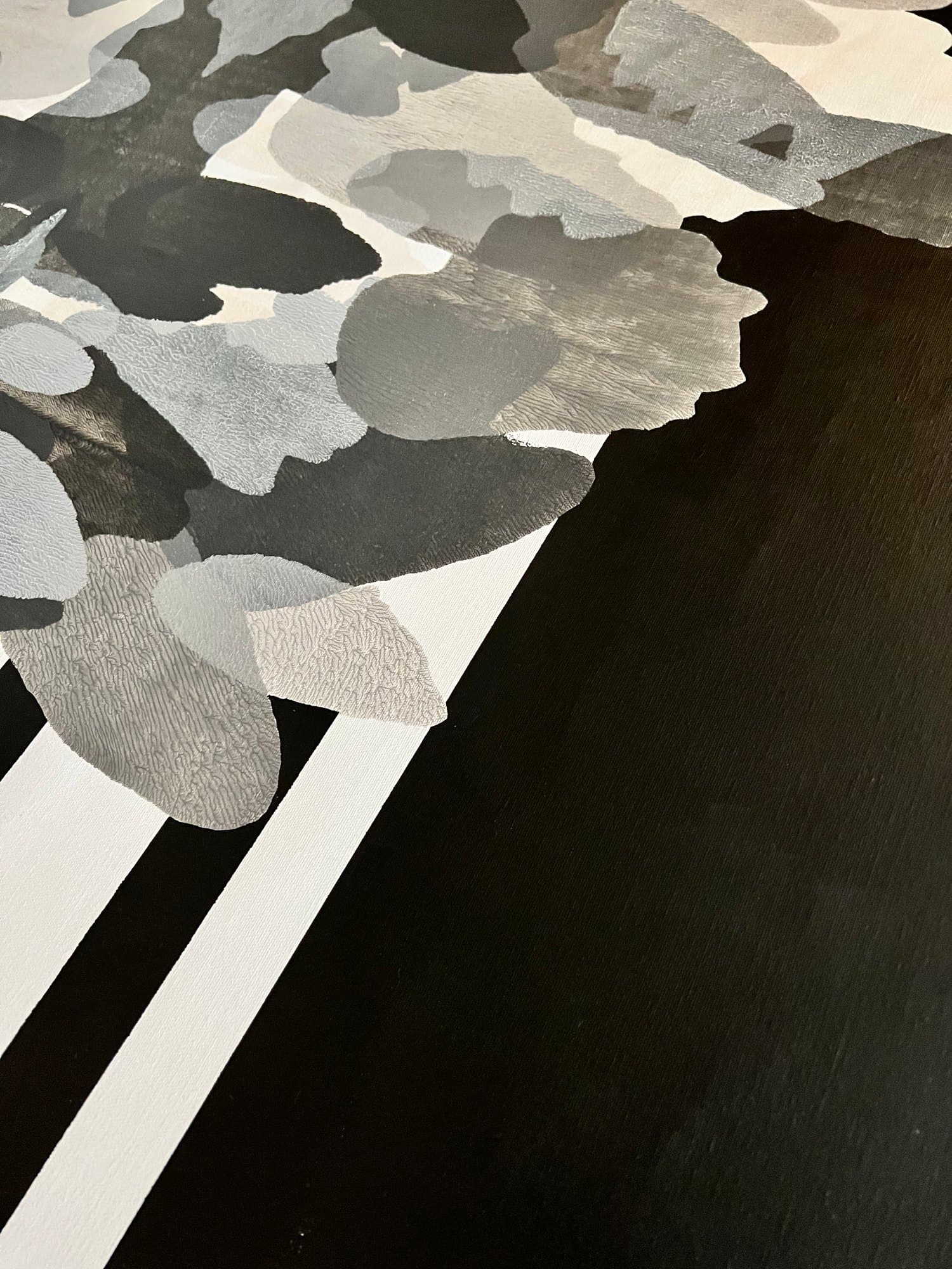 Detail of Blackout #2 by Joumana Yaghi